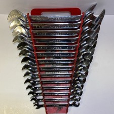 Matco Tools 14 Piece Double Open End 4 Way Angle Wrench Set 3/8" - 1-1/4"