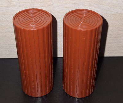 Ravensburger Billy Biber 2 Baumstämme braun Stamm Baum Ersatz Spiele Ersatzteile