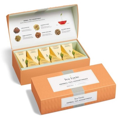 Premium Petite Presentation Box Gift Set Sampler, 10 Count, 2 of Each Blend I...