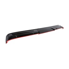 V2 Style Rear Roof Spoiler Gloss Black & Red Lip ABS for Toyota for Camry 1pc