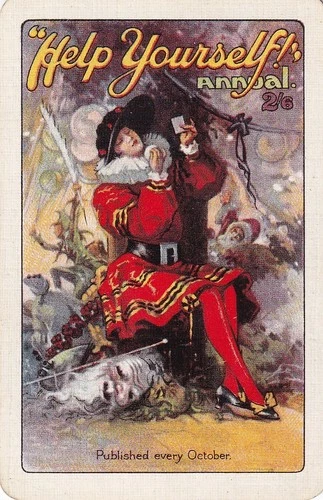 GENUINE PLAYING CARDS - 1 SINGLE - ADVERTISING - #49