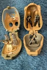 2 Complee Star Wars Micro Machines Cantina band & Tusken Raider -Figures & Heads