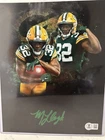 MarShawn Lloyd Autographed Green Bay Packers 8" x 10" Photo Collage Beckett