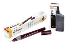 Fineliner Pen Fine Line Pens 0.6 Black Ink Technical Drawing Pen Set