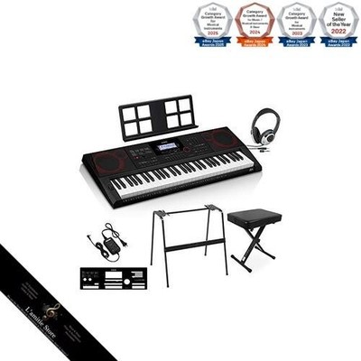 CASIO CT-X3000 Stand Stuhl Kopfhörer Set 61 Tasten Casio Keyboard Digital
