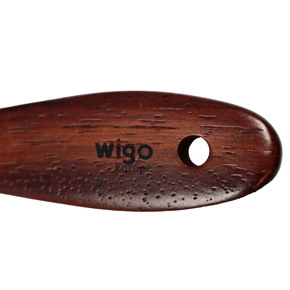 Cepillo de pelo potenciador del brillo Wigo *Mango de madera 100 % cerdas de jabalí #WG8007 nuevo Foto 4 de 4