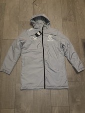 Official Glasgow Rangers FC Men’s Coaches Bench Hybrid Grey Jacket Size XL BNWT