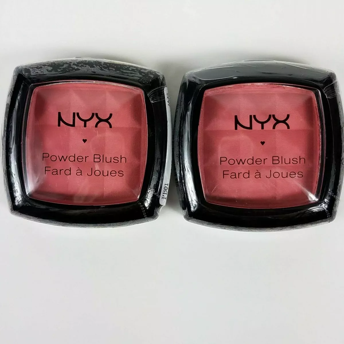 2 NYX Professional Makeup Powder Blush PB01 Mocha .14 Ounce Sealed ...