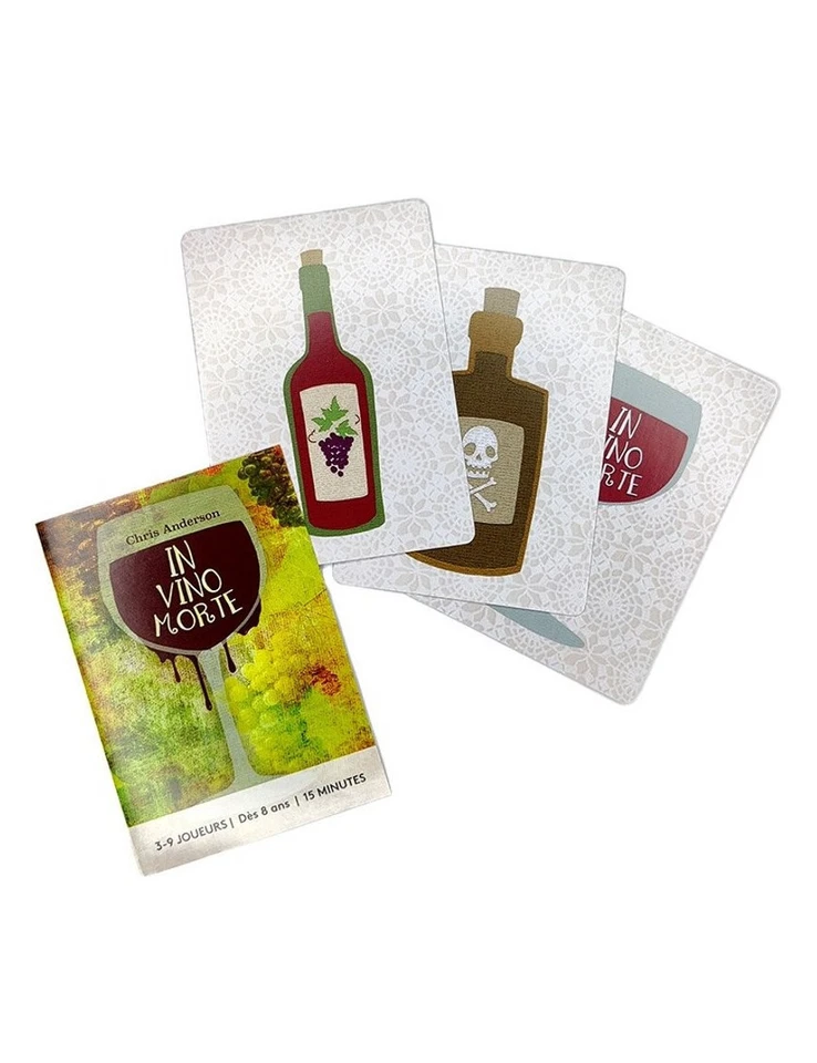 In Vino Morte FR Matagot Micro gameMATBUT010060 - Photo 2/3