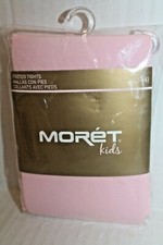 Girl Size L 12-14 Jacques Moret Solid Pink Footed Dance Tights NEW