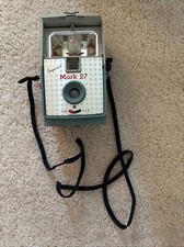 Imperial Mark 27 Vintage Flash Black And White Or Color Film Camera 1960s VTG