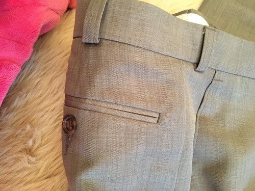 PANTALÓN C&A VINTAGE NUEVO CON VUELTAS PARA HOMBRE 42 CINTURA 29 PIERNA CANDA - Imagen 11 de 11