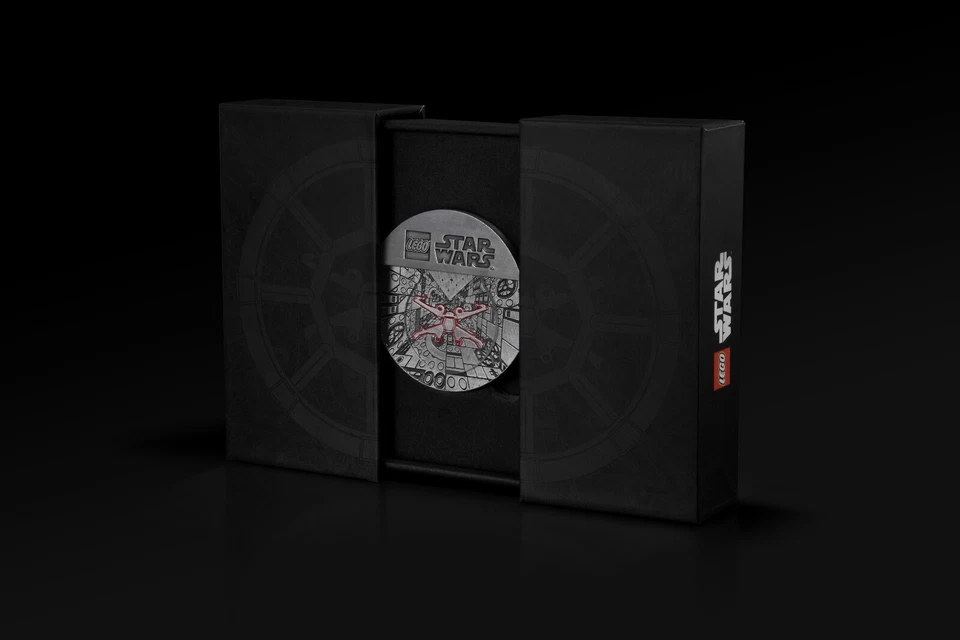 🎄2024 LEGO Star Wars Collectible Metal Coin 5008818 X-Wing GWP Stocking Stuffer - Image 4 of 4