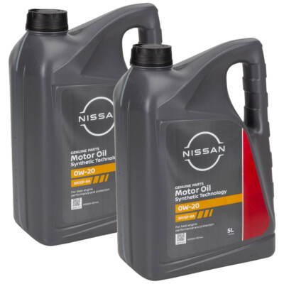 10 Liter ORIGINAL Nissan 0W-20 SP/GF-6A Motoröl API SP ILSAC GF-6A KE90090144