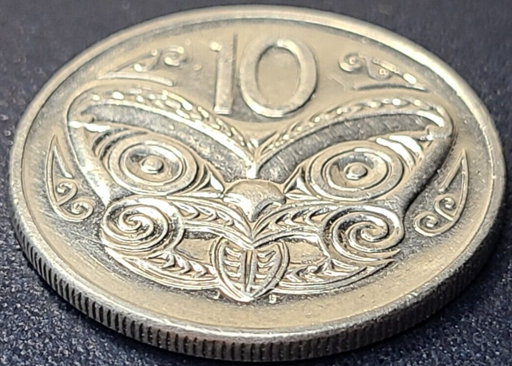 1982 New Zealand 10 Cents TOP NOTCH KM# 41.1 US SELLER COMBINED