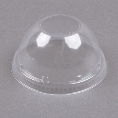 Dart Fusion DLR662 Cappuccino Dome Sipper Lids, 16 Oz, Clear 1000ct