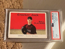 2004 Topps Cracker Jack Roy Oswalt #41 Card PSA 9 NEW CASE LOW POP
