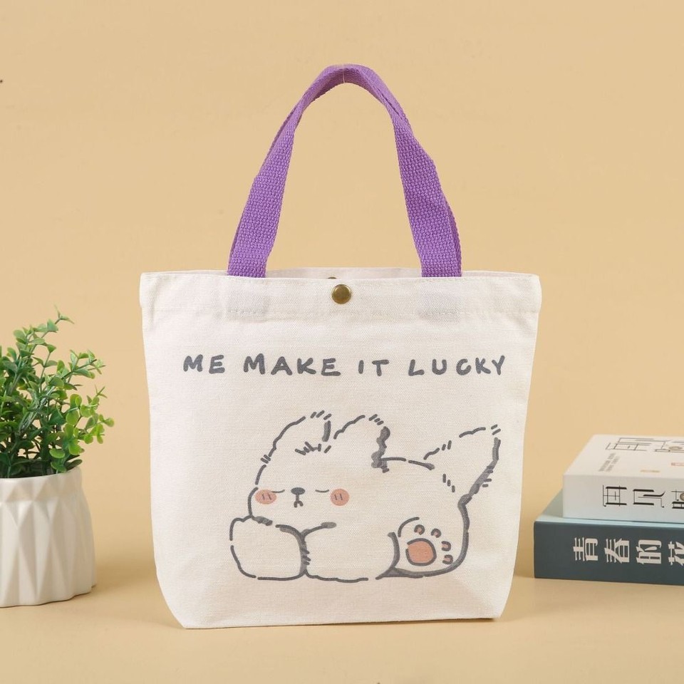 Portable Bear Bucket Bag Simple Tote Bags New Shopping Handbags Women