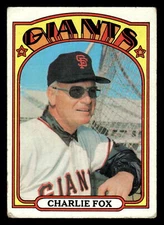 1972 Topps Charlie Fox #129