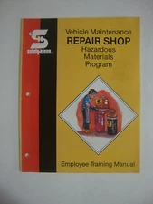 Safety-Kleen Vehicle Maintenance Repair Shop Hazardous Materials Program Book