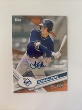 2017 Topps Pro debut #49 Joshua Lowe Tampa Bay Rays Rc Auto 23/25