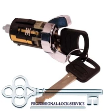 Lincoln Mark VII 84-92 Ignition Key Switch Lock Cylinder Tumbler Barrel 2 Keys 