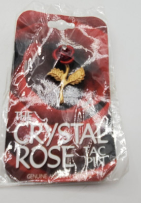 The Crystal Rose Austrian Crystal Pin Tie Tac (R1)