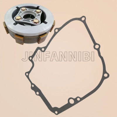 Clutch Disc Plate Kit Heavy Duty Spring w/Gasket for Honda Nighthawk 250 CB250