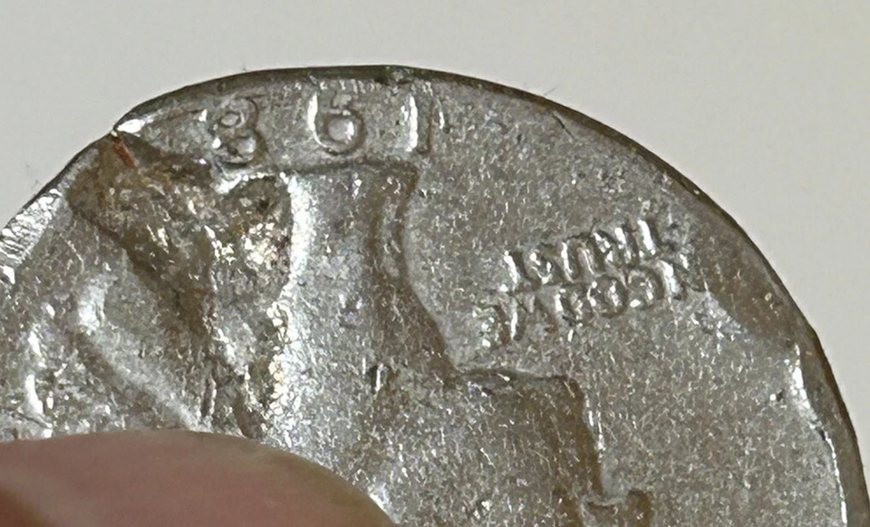 1985 Or Later Washington Quarter , Strike Through And Several Cud Errors - Image 2 of 4
