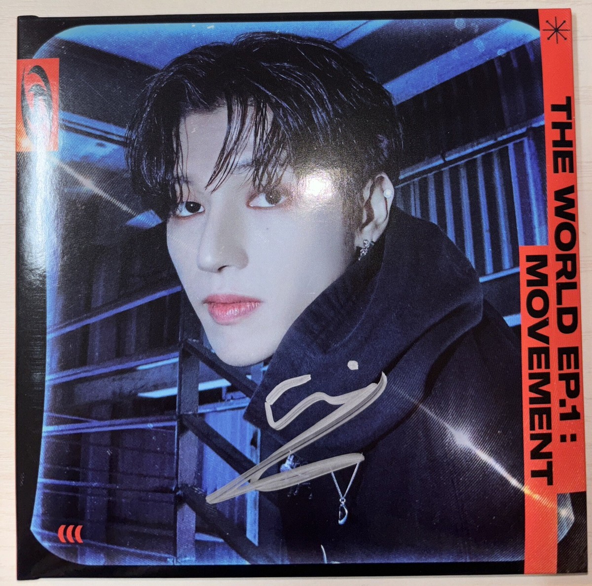 ATEEZ [THE WORLD EP.1 : MOVEMENT] Wooyoung Autographed Signed