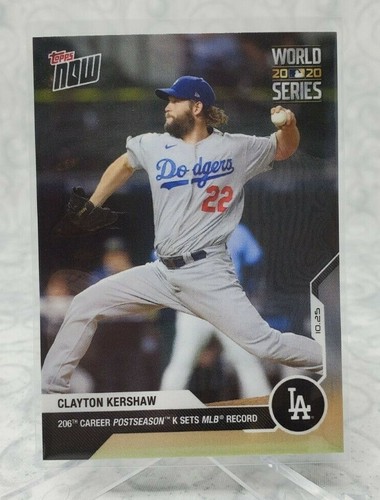 2020 Topps Now 472 Clayton Kershaw
