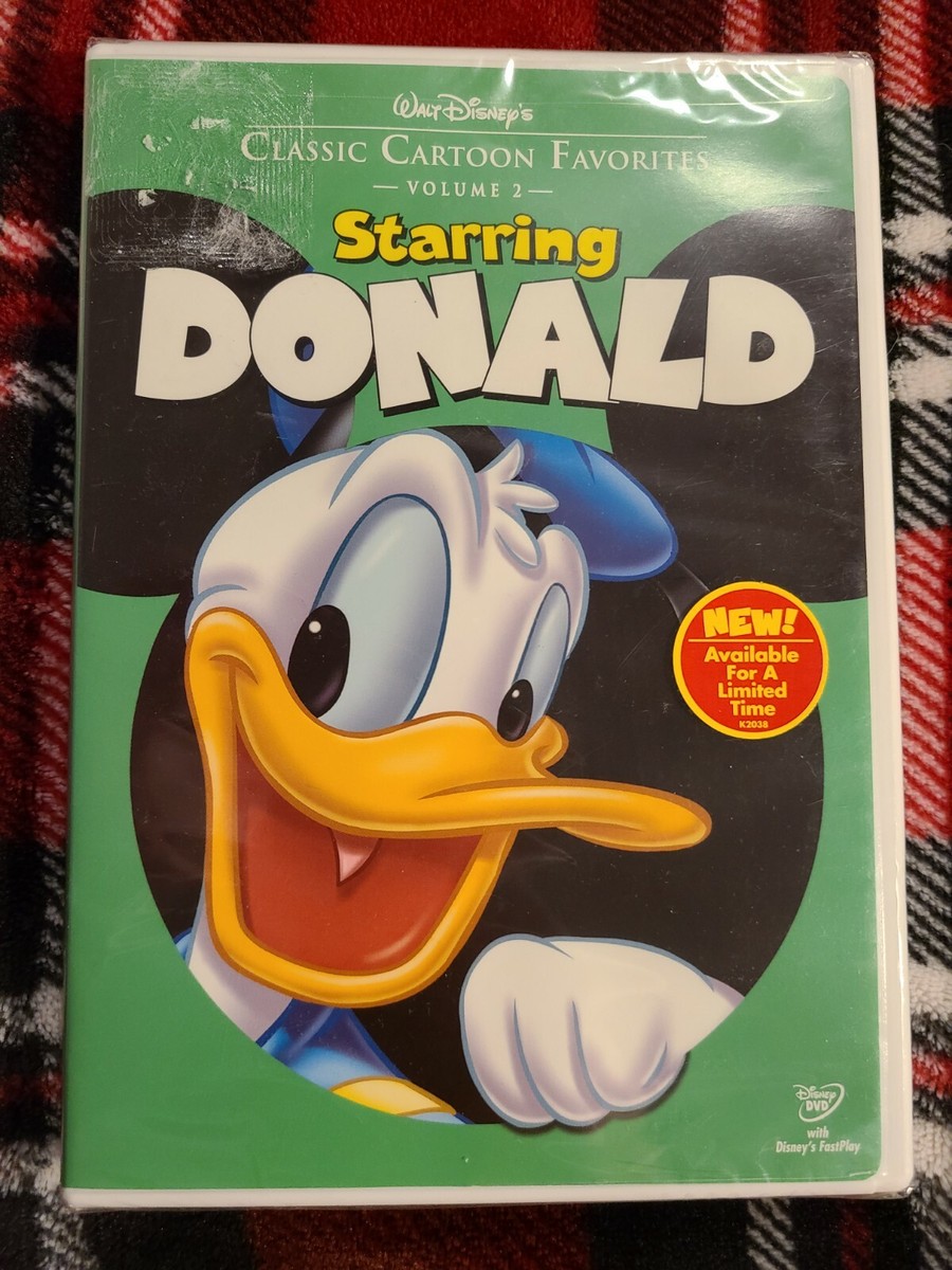Walt Disney's Classic Cartoon Favorites Starring Donald Vol 2 DVD