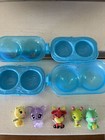 Hatchimals lot of 5 Collectible Figures Small with Egg Crate
