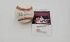 Monte Irvin Signed Baseball Rawlings Official National League JSA COA NY Giants