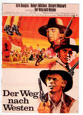 Western Filmprogramm NFB Nr. 960 DER WEG NACH WESTEN Kirk Douglas 8 Seiten