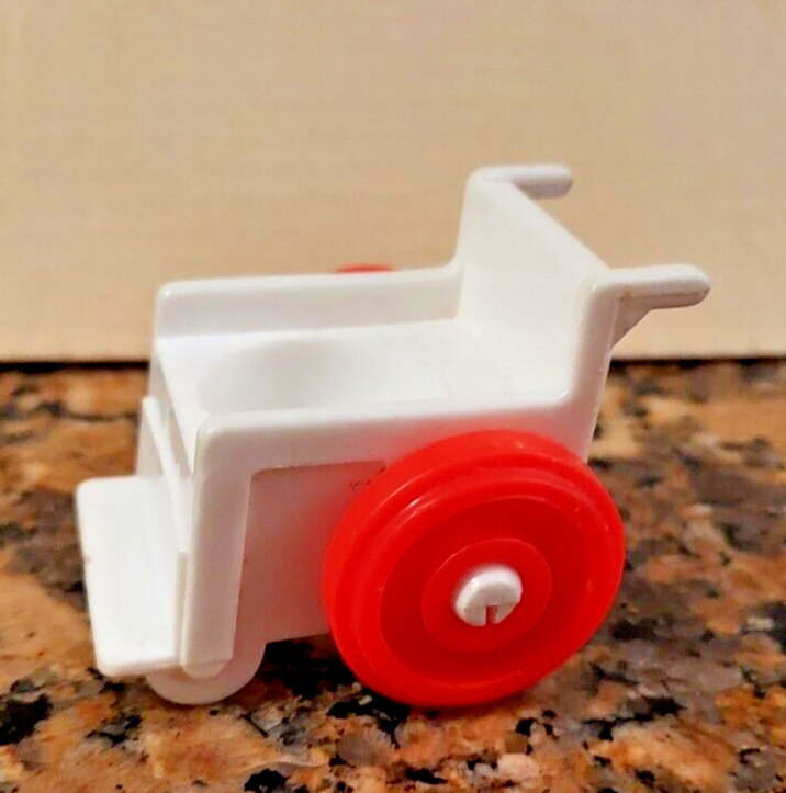 Vintage Fisher Price Hospital Wheelchair 2 Beds & Ambulance Little