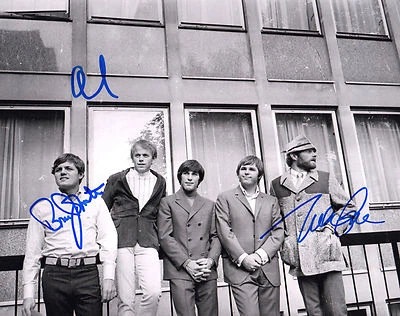 GFA Love, Bruce & Jardine * Les Beach Boys * Photo Signée 8x10 Preuve B4 COA - Photo 1/2