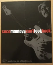 John Mayall COCO MONTOYA Rare 2002 PROMO POSTER for Look CD 17x21 NEVER DISPLAY