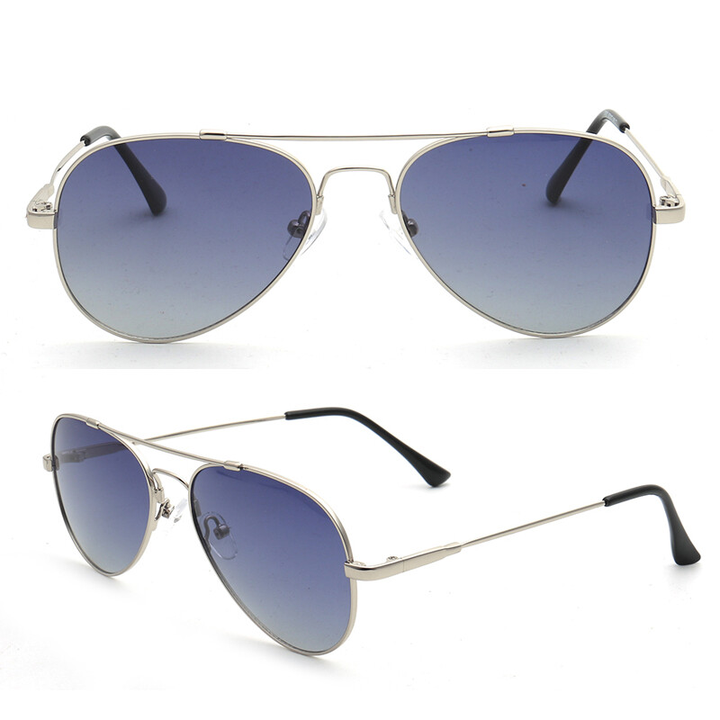 Pilot Memory Metal Polarized Sunglasses Men Women Retro  display picture 3