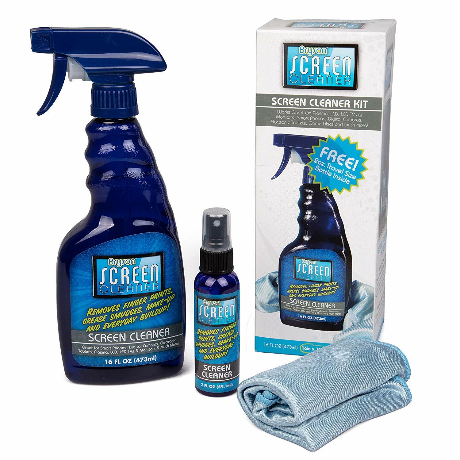 Best Screen Cleaner Kit Ideal for All Screens Sprey Bottle W
