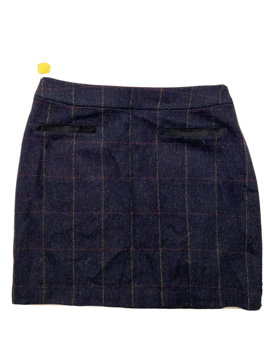 Joules tweed skirt size clearance 12