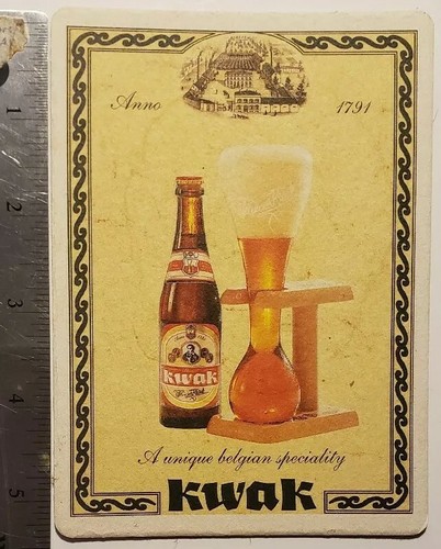 Pauwel Kwak Coaster / Postcard Belgium Beer - Picture 3 of 3