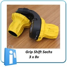 Ensemble Manettes Changement Grip Shift Sachs 3 X 8v Manchette Jaune Cannondale