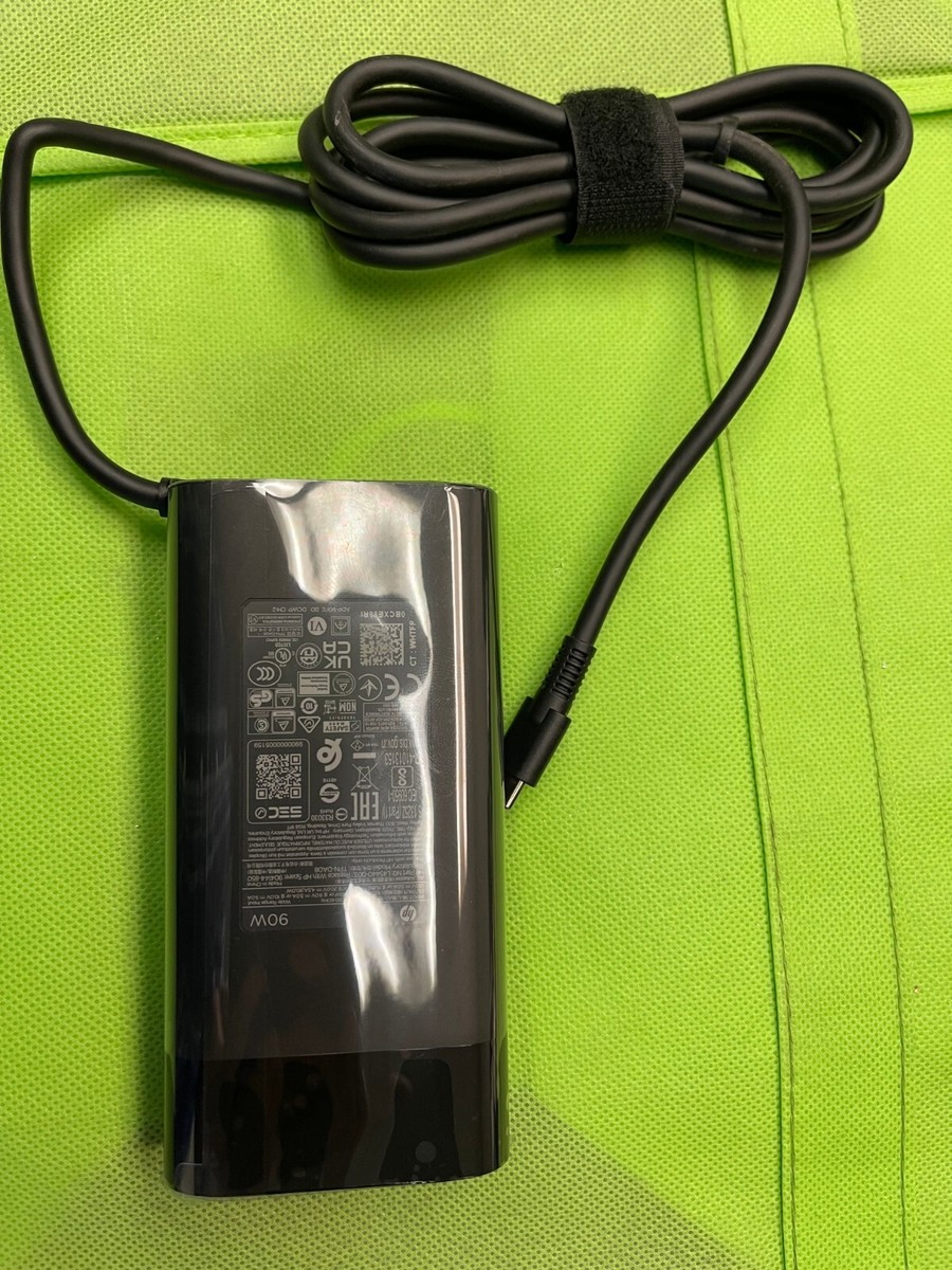 Genuine HP 904144-850 90W-USB-C-Power-Adapter-AC-Charger TPN-DA08
