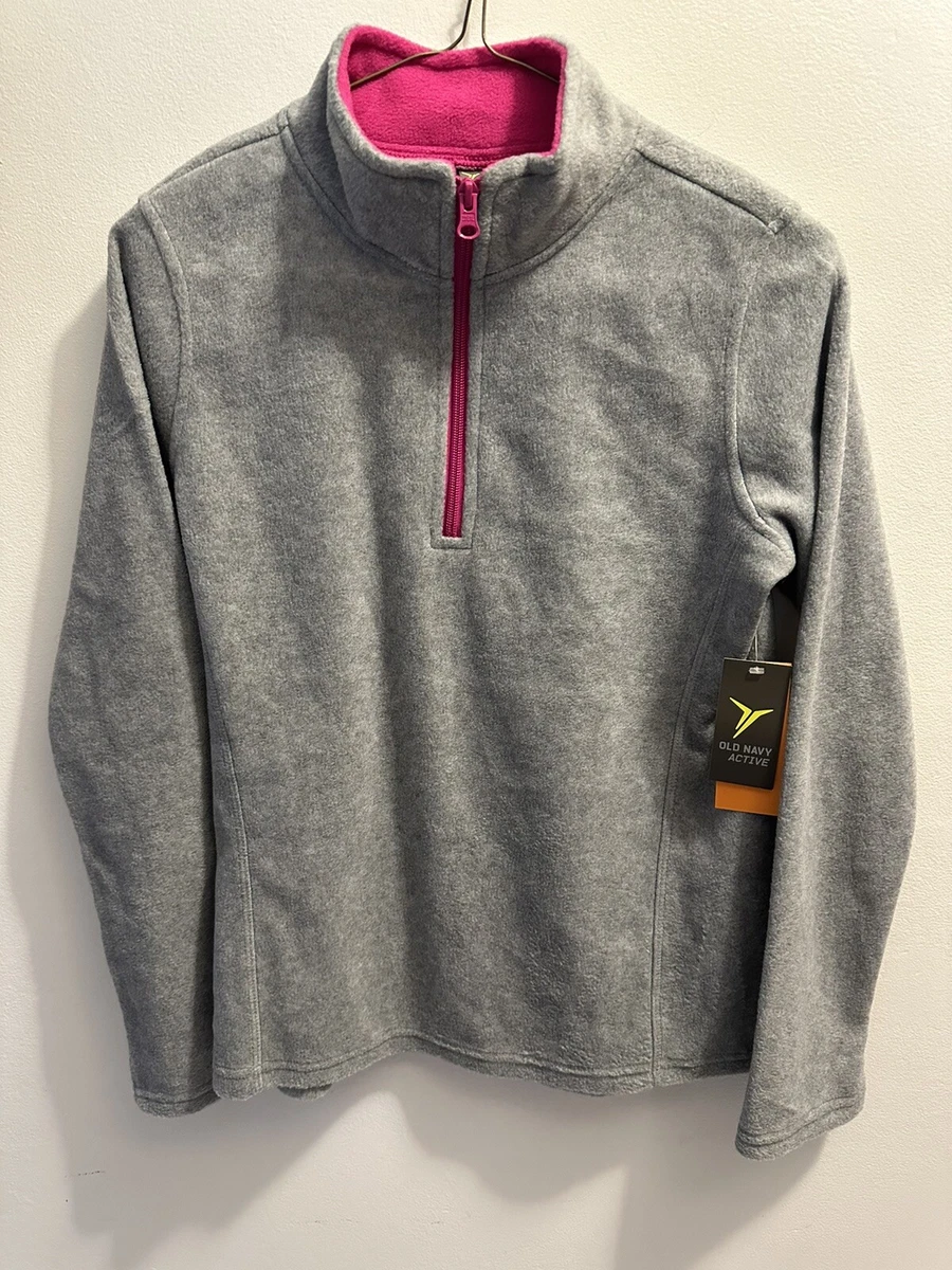 Old navy girls fleece jacket sales