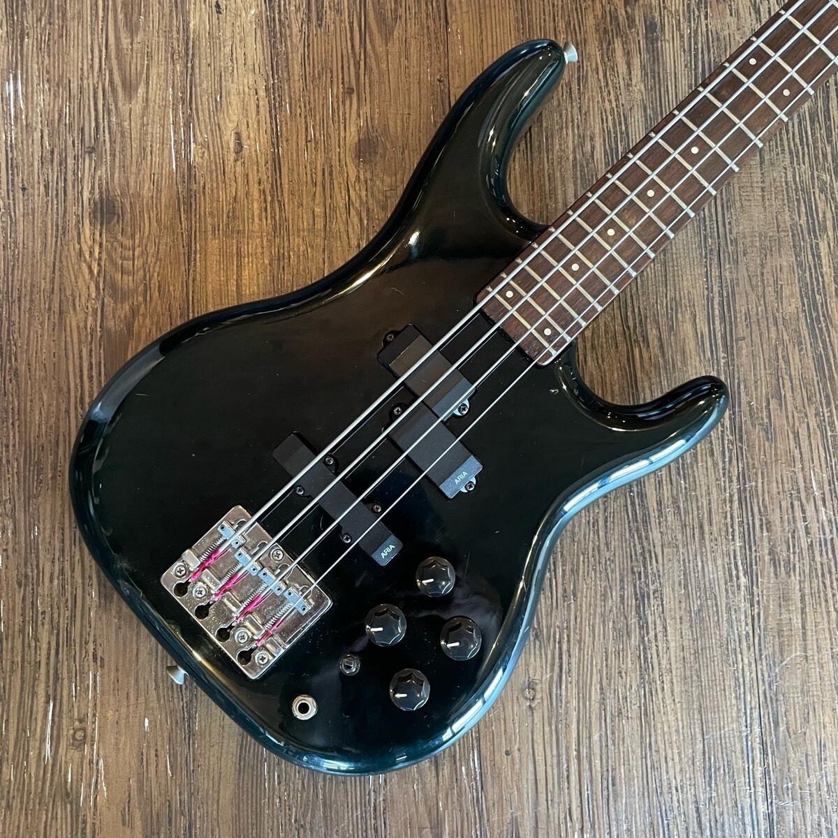 Aria Pro II] RSB FORMULA Black PJ type Electric Bass Guitar Used