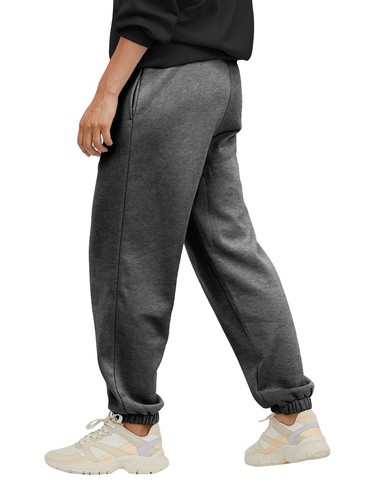 Mens Sweatpants Casual Fleece Joggers Gym Pants Workout Yoga Solid Plain - Picture 6 of 44