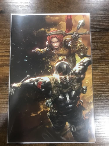 Snake Eyes Deadgame #4 * NM+ * Kael Ngu Virgin Variant Gold Orange GI JOE 🔥🔥