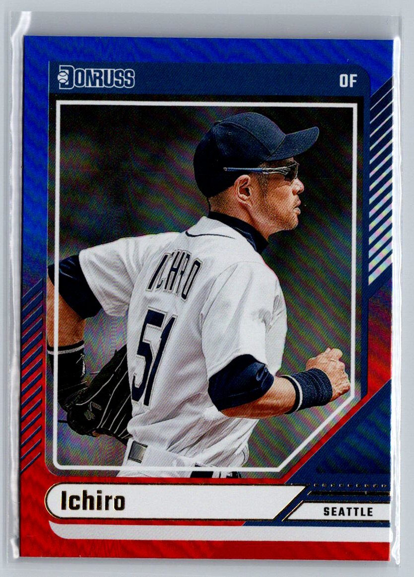 2024 Donruss #75 Ichiro Red and Blue | eBay