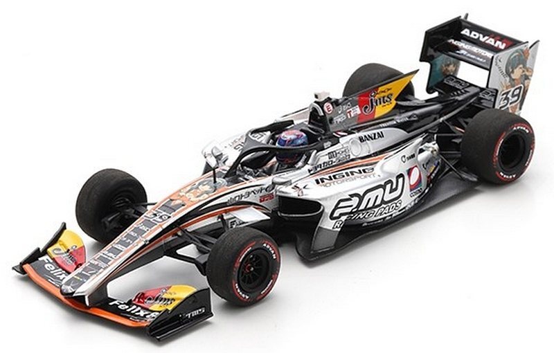 ナカジマレーシング SPARK 1/43 SF19 SUPER FORMULA SF19 Japan Super Formula 2022 Sena Sakaguki 1:43 SPARK SJ125